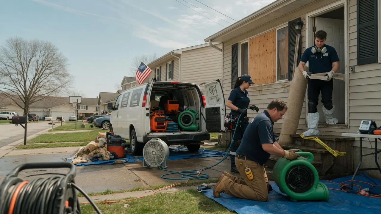 Water Damage Restoration in Calvin, WV near me